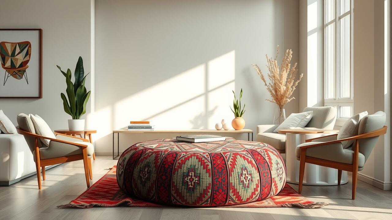 How to Care for Your Handmade Kilim Poufs and Extend Their Lifespan