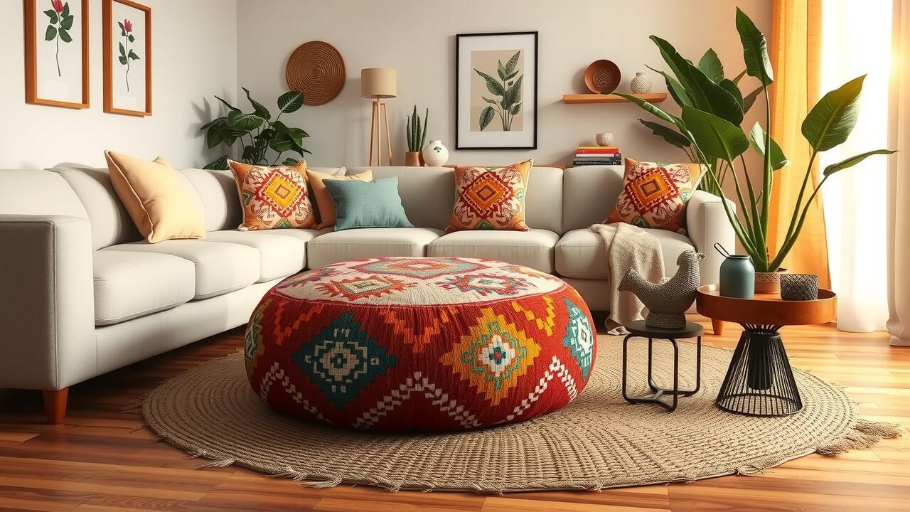 Review of the Top Kilim Poufs for Your Home